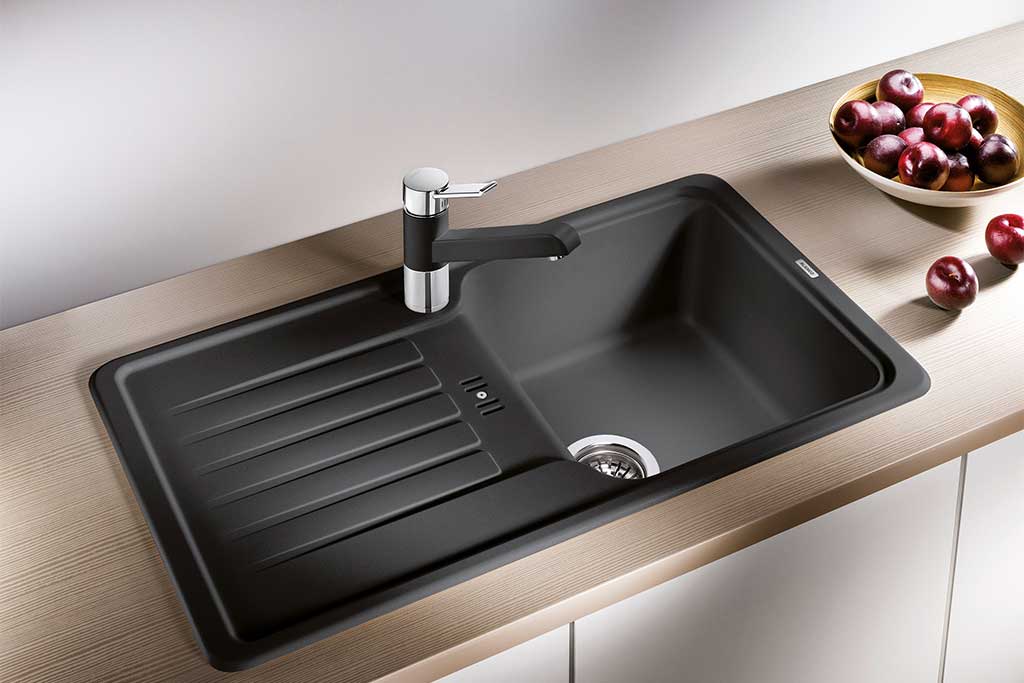 Blanco Smart Home Produkte schwarze Spüle - Die Küchenwelt Thomas Brag in Duisburg und Bocholt