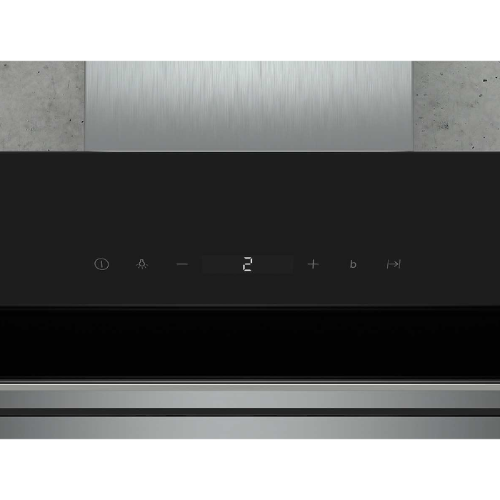 Siemens LC91KWP60 Wandesse iQ700, Klarglas schwarz bedruckt