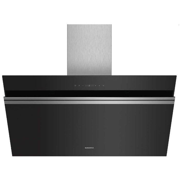 Siemens LC91KWP60 Wandesse iQ700, Klarglas schwarz bedruckt