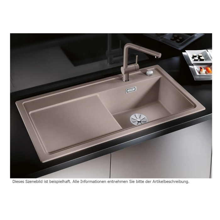 Blanco ZENAR XL 6 S 524001, SILGRANIT Weiß, Becken links